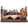 DRW Rappresentanza Ultima Cena Figura Resina Dipinto a Mano 15 cm