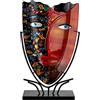 GILDE GLAS art Vaso di design - decorazione soggiorno - regalo per donne H 46 cm 7_multicolore.1
