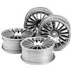 Tamiya 51046 1/10 Medium Narrow 18-Spoke Wheels (4) (japan import)