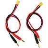 OliYin RC Carica Batteria da XT30 a 4.0mm Spina a Banana 16AWG 30cm Cavo da 11.8 Pollici Connettore per RC Helicopter Quadcopter Lipo Battery (Confezione da 2)