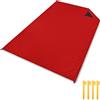 gipfelsport Coperta da Picnic - Coperta Montagna, Coperta da Spiaggia | Durevole, Portatile, Leggero, Impermeabile | 200x140cm | Rosso