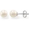 Thomas Sabo Orecchini da donna in argento 925 con perla bianca taglio ovale - SCH150036