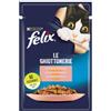 Purina Felix Le Ghiottonerie per Gatto da 85 gr Gusto Salmone e Zucchine