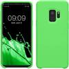 kwmobile Custodia Compatibile con Samsung Galaxy S9 Cover - Back Case per Smartphone in Silicone TPU - Protezione Gommata - verde lime