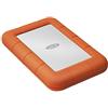 LaCie Rugged Mini, 1 TB, Hard Disk Esterno, Resistente agli Urti e alle Cadute, per PC e Mac, Arancione/Grigio, 2 anni Rescue Services (LAC301558)