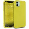 MyGadget Cover per Apple iPhone 11 - Custodia Protettiva in Silicone Ultra Morbido - Case TPU Flessibile - Ultra Protezione Antiurto & Antigraffio - Giallo