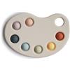 Mushie Giocattolo per Bambini (10+ Mesi) | promuove Le capacità motorie e incoraggia l'esplorazione sensoriale con Bolle Che Possono Essere spinte e Spuntate | Multicolor Palette