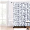 Ellis Curtain Victoria Park - Tenda da doccia, 183 x 178 cm, colore: Blu