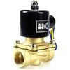 BACOENG AC 220V 3/4 Elettrico elettrovalvola Ottone Solenoid Valve per Acqua Aria Olio NC