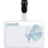 Pavo - Cartellini per nomi 60 x 90 mm, per visitatori, 50 pezzi