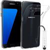 ebestStar - Cover per Samsung S7 edge Galaxy SM-G935F G935, Custodia Silicone Trasparente, Protezione TPU Antiurto, Morbida Sottile Slim + Mini Penna, Trasparente