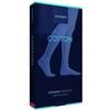 SIGVARIS COTTON CCL1 GAMBALETTO LUNGO NERO PUNTA APERTA S