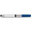 Kaweco Convertitore standard Midnight Blue Chrome della serie DIA2, Original, Perkeo, Special, Student & Supra, convertitore di inchiostro per penna stilografica con capacità di riempimento da 0,82 ml