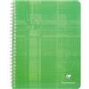 Clairefontaine 87244C - quaderno spirale 17x22 cm 100 p quadretti 90g
