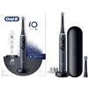 Oral-B iO Spazzolino Elettrico Ricaricabile 8S Nero, 2 Testine, 1 Cust