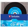 VERBATIM SCATOLA 10 CD-R DATALIFEPLUS D ATA VINYL SLIM 1X-52X 700 MB A