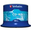 VERBATIM SCATOLA 50 CD-R DATALIFE SPIND LE 1X-52X 700MB SERIGRAFATO