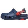 Crocs Unisex Bambino All Terrain Clog T Sabot, Navy, 24/25 EU