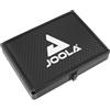 JOOLA Caso Alu Bat, Custodia in Alluminio con Inserto in Schiuma per 1 Racchetta da Ping-Pong e 3 Palline Tennis da Tavolo, Nero, 30 x 22 x 22 cm
