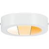 Paulmann 79790 Pannello LED Carpo tondo incl. 1x10,2 Watt dimmerabile bianco opaco lampada da soffitto metallo 2300 K