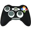 OSTENT Morbido Silicone Protettore Custodia Cover compatibile per Microsoft Xbox 360 Controller gioco Colore Nero