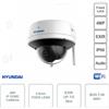 Hyundai Security HYU-973 - Telecamera Dome IP WIFI 2MP - Da esterno - Ottica 2.8mm - EXIR 30m