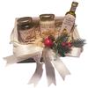 Vecchio Borgo Tartufi & Funghi Confezione regalo in legno colorato fatta a mano - riutilizzabile - con 3 prodotti al tartufo a scelta - ottima idea regalo (olio salsa burro)