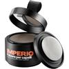 IMPERIO Polvere per capelli IMPERIO - Correttore per infoltimento capelli per donna e uomo, mascara per capelli waterproof per nascondere la ricrescita - 4g (castano medio)
