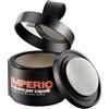 IMPERIO Polvere per capelli IMPERIO - Correttore per infoltimento capelli per donna e uomo, mascara per capelli waterproof per nascondere la ricrescita - 4g (castano chiaro)