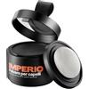 IMPERIO Polvere per capelli IMPERIO - Correttore per infoltimento capelli per donna e uomo, mascara per capelli waterproof per nascondere la ricrescita - 4g (nero)