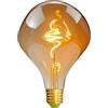 TIANFAN Lampadine LED vintagev G125 4W Dimmerabile Forma irregolare 220/240V Edison Vite E27 Base Specialità Decorativa Antica Lampadina (Alien)