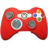 OSTENT Morbido Silicone Protettore Custodia Cover compatibile per Microsoft Xbox 360 Controller gioco Colore Rosso
