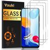 Vauki 3 Pezzi Vetro Temperato Compatibile con Xiaomi Redmi Note 11 /11S 4G und Poco M4 Pro 4G Pellicola Protettivo 9H Durezza HD Screen Protector Anti-graffio Anti-Impronte Senza Bolle 6,43