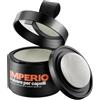 IMPERIO Polvere per capelli IMPERIO - Correttore per infoltimento capelli per donna e uomo, mascara per capelli waterproof per nascondere la ricrescita - 4g (grigio)