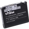 vhbw Li-Ion Batteria 800mAh (3.7V) Compatibile con cellulari Smartphone Samsung SGH-U808, SGH-U900 Soul, SGH-U900V, SGH-U908, SGH-Z240, SGH-E950 sostituisce AB653039CE.