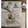 IPERSAN Parure Copripiumino Singolo, 100% Cotone Percalle, Sacco Copripiumino 155x200cm + 1 Federa 83x52cm, Fantasia con Orsetti, Stampa Fotografica in Alta Qualità, Made in Europe