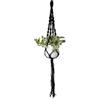 Artevasi NODO MACRAME A SPIRALE SINGOLA NERO 100CM