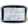 Rayher 29187606 Tampone Delicata Metallic, argento, 9,9x6,8x1,9cm, mis. L