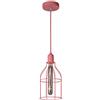 LUCIDE Pola - Lampada a Sospensione Bambini - 15 cm - 1xE27 - Rosa