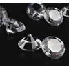 Absofine Diamanti decorativi in cristallo trasparente, incolore, decorazione da tavolo, per bouquet e matrimonio, acrilico cristallo., trasparente, 20mm-200Stk