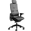 Steelcase Sedia ergonomica per ufficio Steelcase Please con supporto lombare e poggiatesta regolabile Leather; Prodotto in Europa