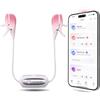 LOVENSE Gemini Morsetti per Capezzoli Sesso Elettrico, Vibratori Bluetooth App Control, Toys Sesso per Coppia Donna Uomo, Modalità di Vibrazione Personalizzate illimitate