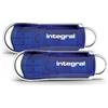 Integral Chiavetta 2-PK USB 32 Giga 2.0 Pennetta Usb Courier Blue