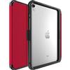 OtterBox Cover OtterBox Symmetry Folio Case per iPad 10.ª gen 2022, 11.ª gen 2025 (A16), antishock e cadute, custodia Folio protettiva sottile, testata a norme MIL-STD 810G, Rosso