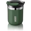WACACO Octaroma Classico Tazza Termica Caffe con Isolamento Sottovuoto, Bicchiere da Viaggio in Acciaio Inossidabile a Doppia Parete con Coperchio, 6 fl oz (180ml), Verde
