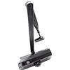 Yale Chiudiporta 3500-0004-55 Serie 3500 con braccio di fissaggio, nero/bianco