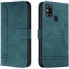 Lihondar Cover per Samsung Galaxy M31 /M21S, Custodia Samsung M31 /M21S Portafoglio, Flip Libro Wallet Case Antiurto Custodia in Pelle PU Premium, Slot per Schede, con Magnetica a Scatto (Verde)