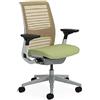 Steelcase Sedia da ufficio ergonomica Steelcase Think con supporto lombare LiveBack, braccioli 4D Spross; Prodotto in Europa