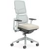 Steelcase Sedia ergonomica per ufficio Steelcase Please Air con supporto lombare regolabile Oatmeal/Seagull; Prodotto in Europa