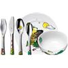 WMF Janosch Posate per Bambini, Acciaio Inossidabile, 6 Pezzi, Multicolore